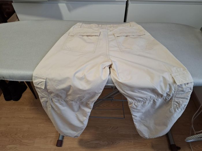 Beau pantalon baggy femme Jennyfer 34 beige très bon état - photo numéro 5