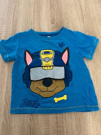 Tee shirt manche coute paw patrol 3/4 ans