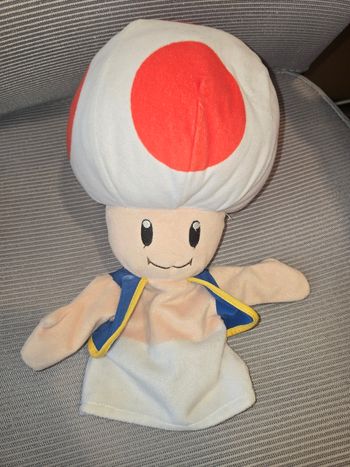 Peluche toad mario