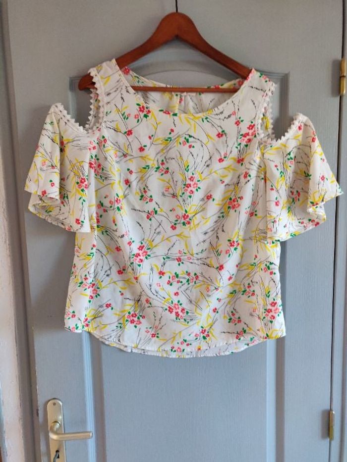 Blouse fleurie Grain de Malice