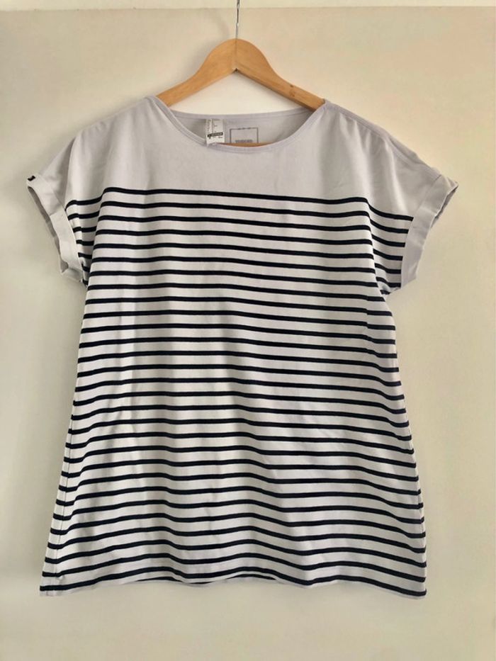 Tee shirt mariniere tribord décathlon taille L