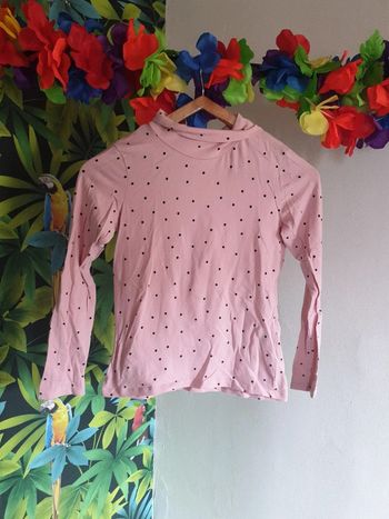 Sous pull léger mi saison à pois