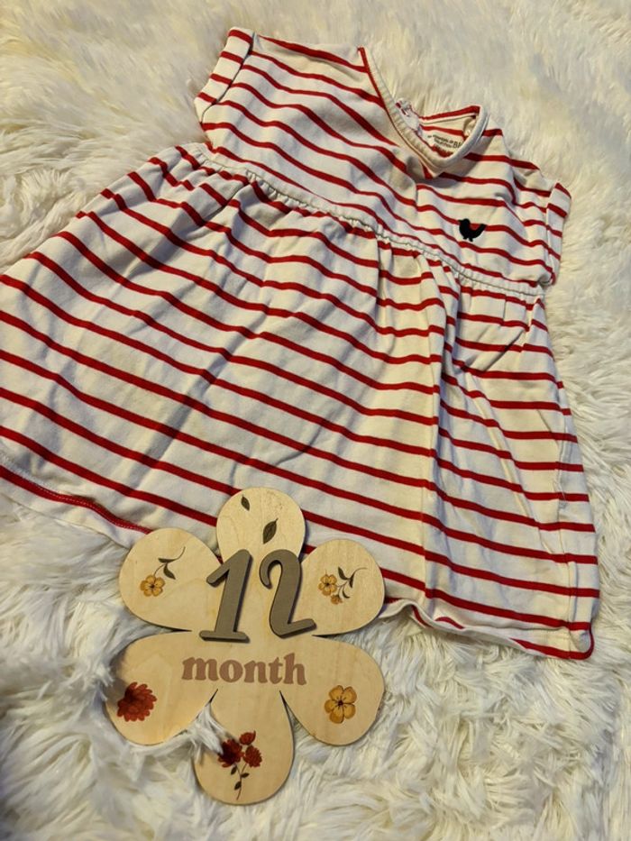 Robe rayée