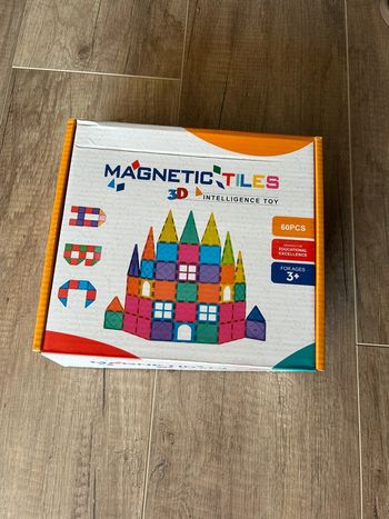 Tuiles magnétiques 60 pièces
