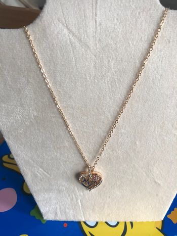 Collier cœur mom