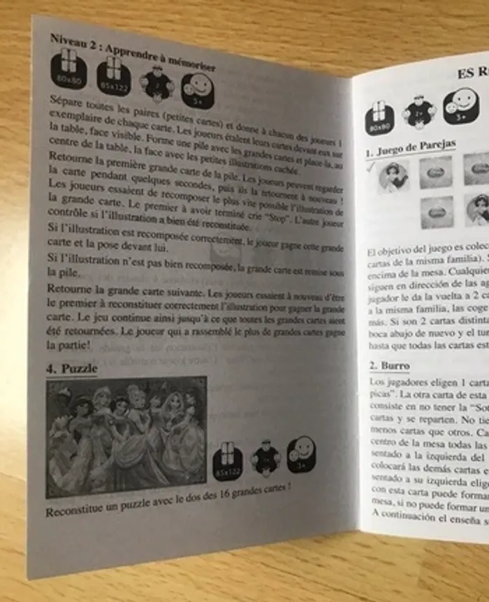 Jeu de cartes princesses Disney - photo numéro 3