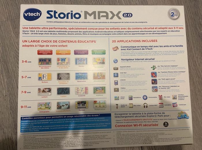 Tablette VTech rose - photo numéro 3