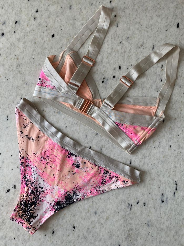 Maillot de bain 2 pièces graphique H&M 34 - photo numéro 2
