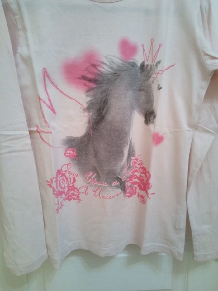 Tee-shirt manche longue T.12 ans - In Extenso - photo numéro 4