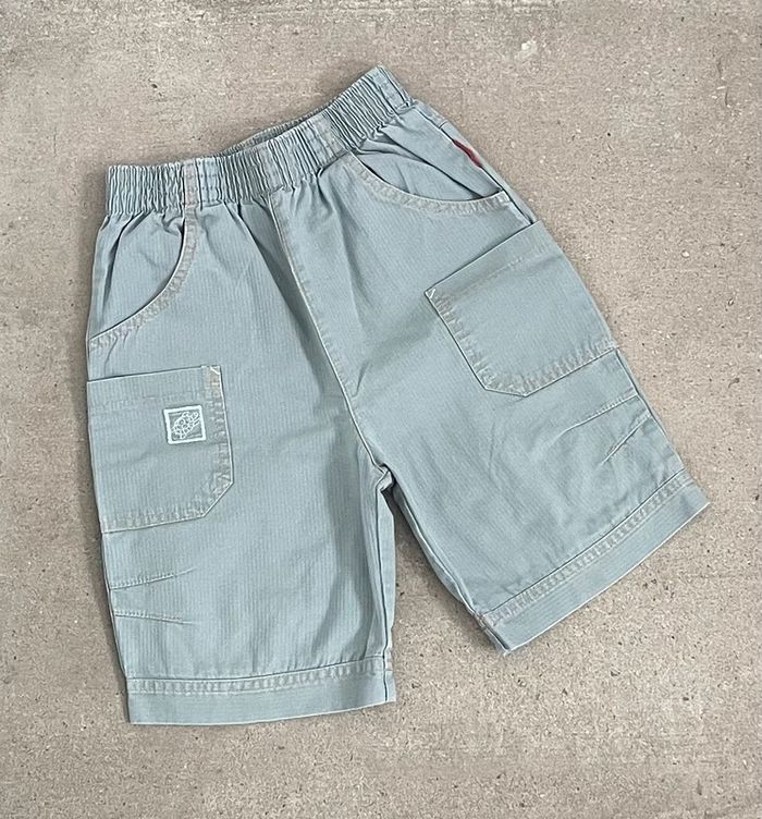 Short « Prémaman » gris-bleuté taille 23 mois