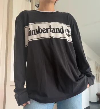Timberland t-shirt noir manches longues t.XL homme/XXL femme