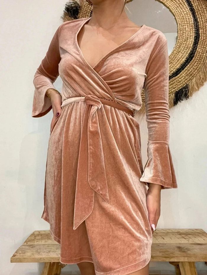 Robe velours H&M - photo numéro 2