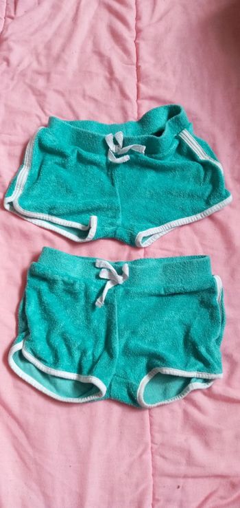 Lot de 2 shorts éponge palomino taille 104 cm