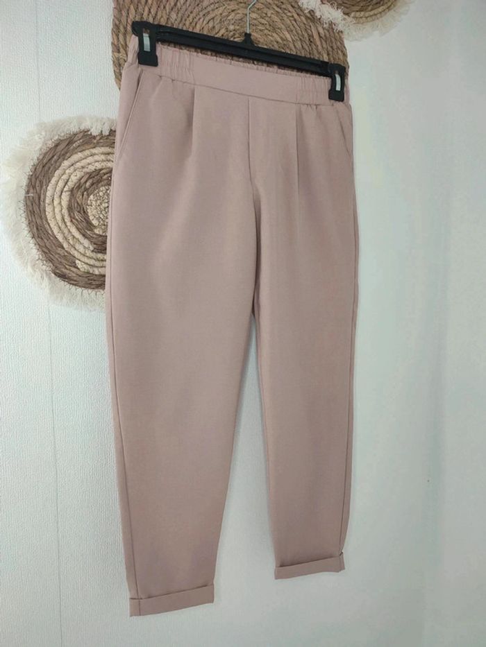 Pantalon court rose Bershka S - photo numéro 2