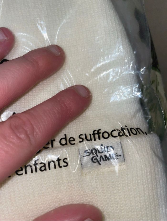 Bonnet Squid game - photo numéro 3