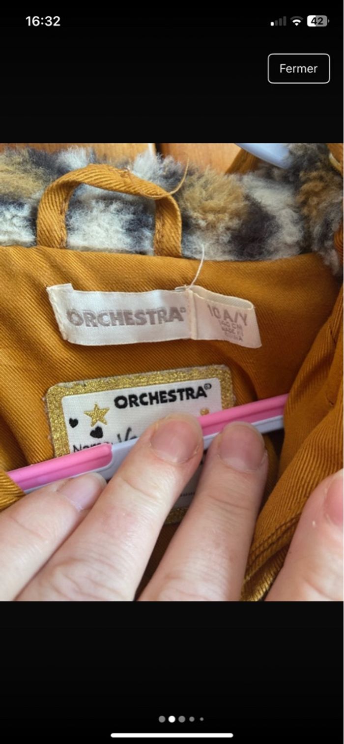 Manteau à capuche orchestra - photo numéro 6