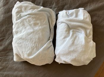 Lot draps housse berceau 50x90