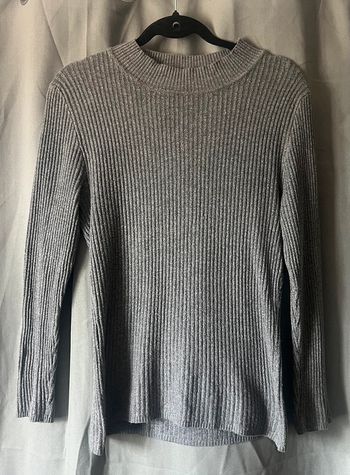 Sous pull chaud femme gris anthracite primark taille L excellent état
