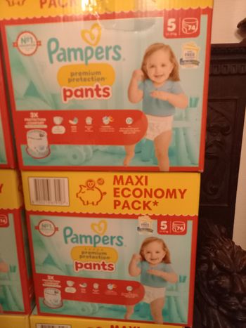 Couches pampers 148 pants taille 5