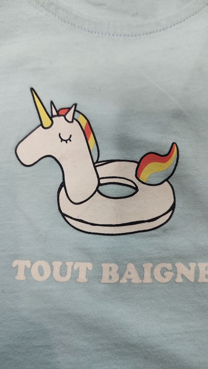 Débardeur 3 ans licorne Vertbaudet - photo numéro 3