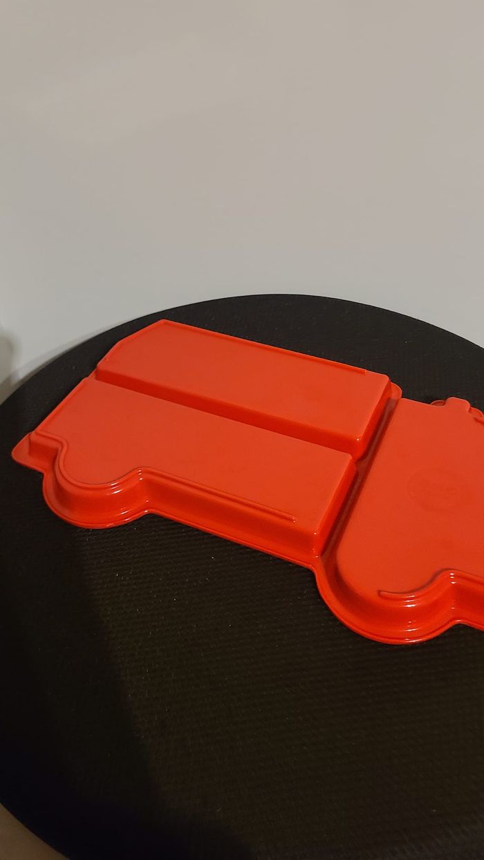Assiette pour enfants, - Camion de pompiers - photo numéro 2