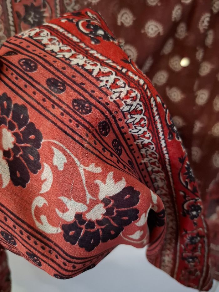 Chemise mango oversize taille 34/36 Étiquette xs mesure dans l'annonce - photo numéro 5