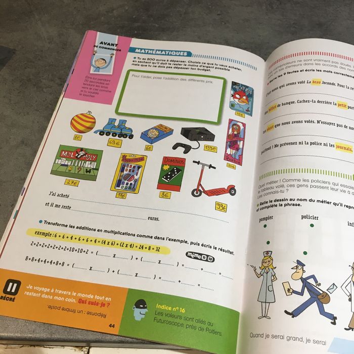 Cahier de vacances neuf ce1 & ce2 - photo numéro 3