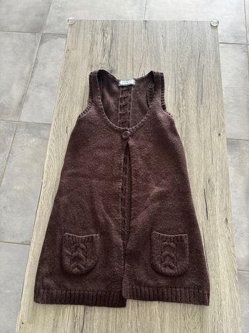 Gilet long femme