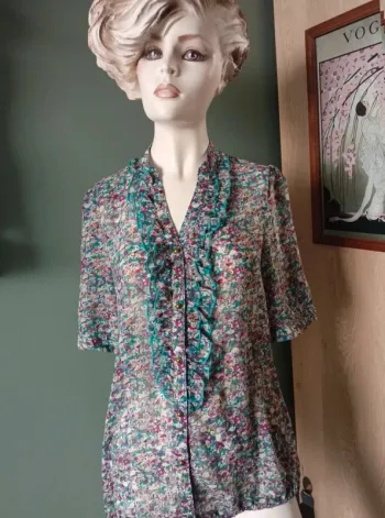 Blouse fleurie S