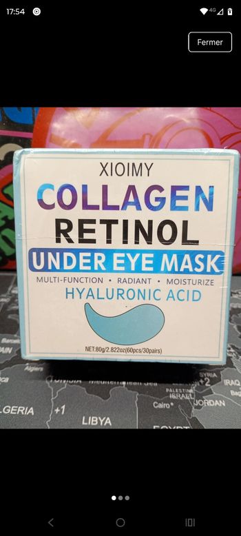 Patchs pour les yeux au collagène 