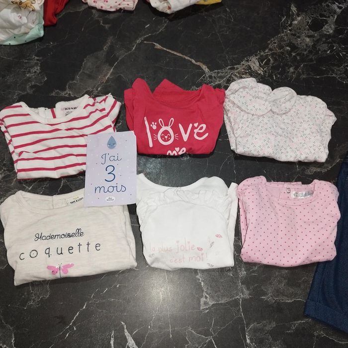 Gros lot t-shirt manches longues - photo numéro 2