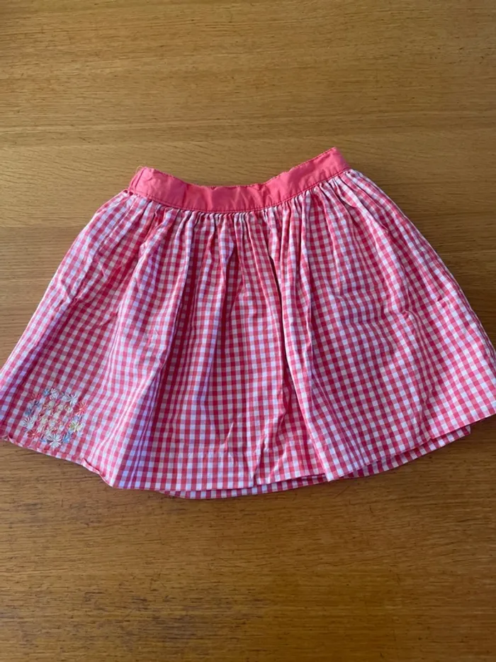 Jupe à carreaux sergent major fille 8 ans