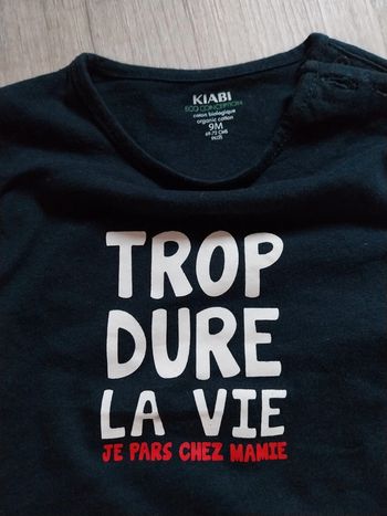 T-shirt ml 9 mois