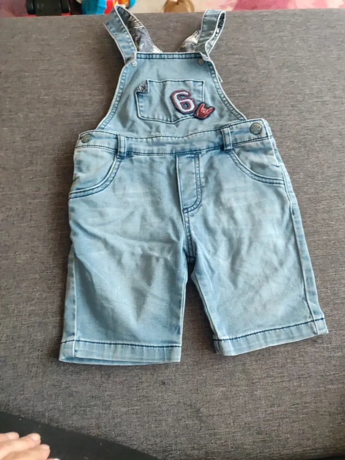 Salopette short