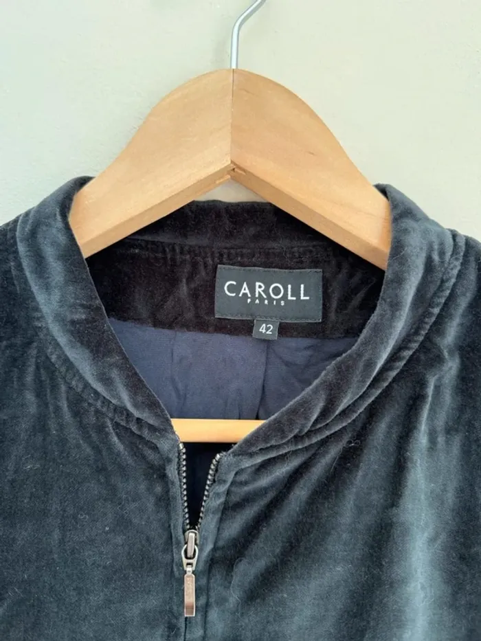Veste velours Caroll - photo numéro 2