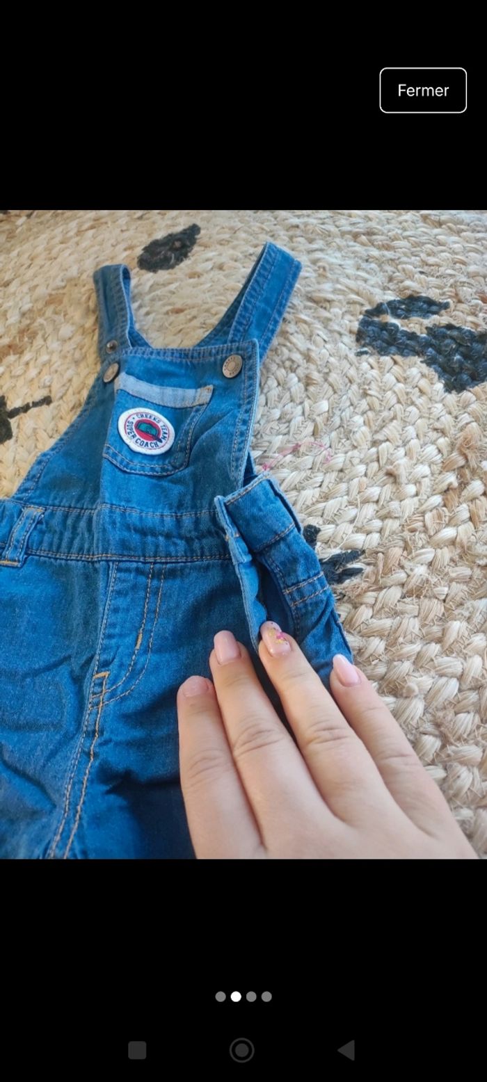 Salopette garçon 9 mois - photo numéro 2