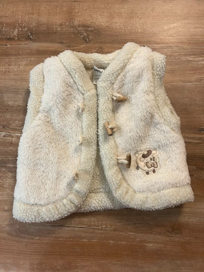 Veste sans manche 18 mois