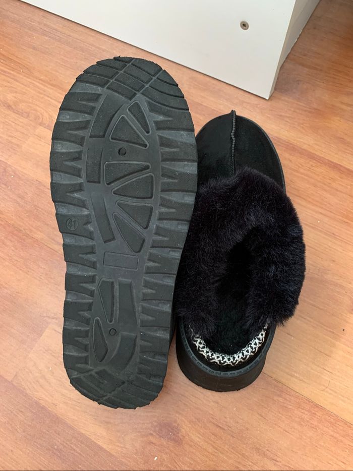 Mules Bottines Noires Inspi UGG - photo numéro 2