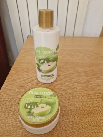 Lait et beurre corporel