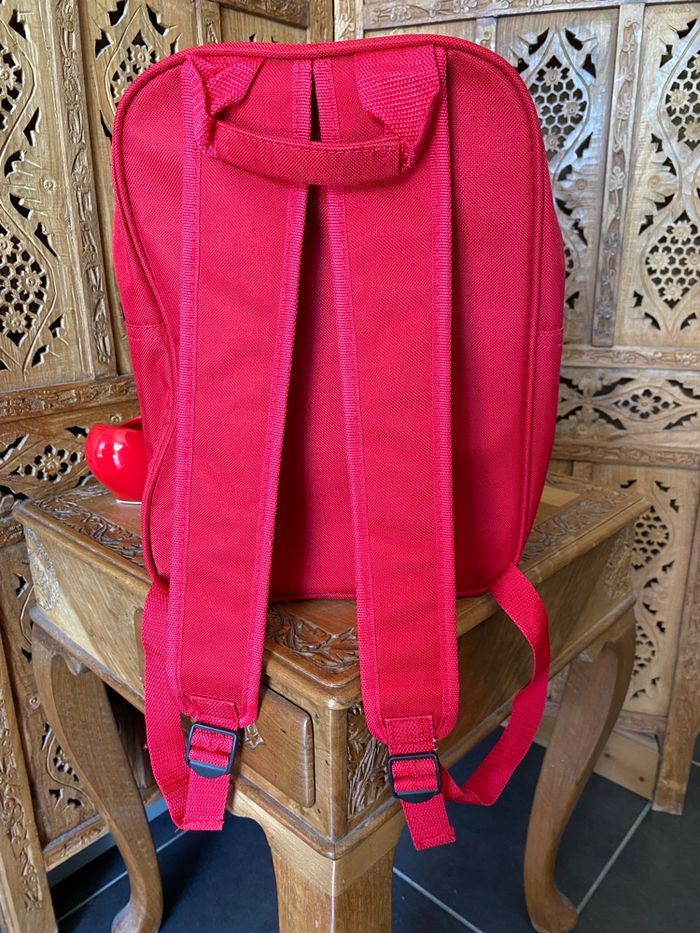 Sac à dos rouge overline travel & co neuf - photo numéro 2