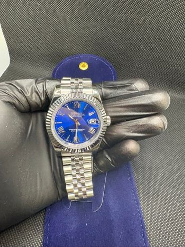 Seiko mod blue perpetual oyster - photo numéro 7