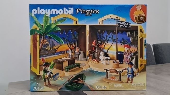 Playmobil 70150 Pirates - Coffre des Pirates Transportable.
