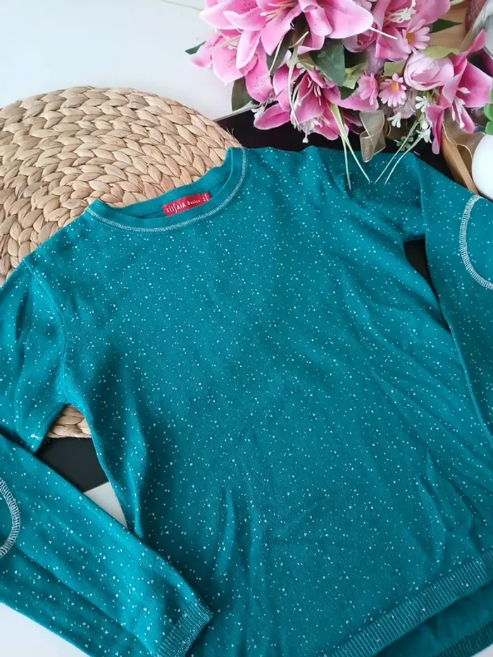 Pull hivers Tissaia Taille 8 ans🌿💝 - photo numéro 3