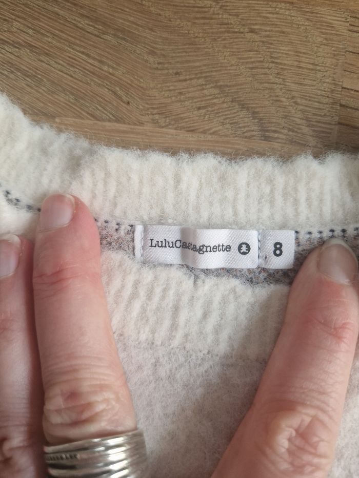 Pull Lulu Castagnette 8ans neuf - photo numéro 2