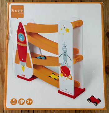 Circuit voiture en bois