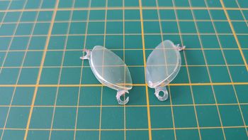 Phares avant pièce détachée miniature Hot Wheels Mattel Ferrari 360 Modena 1/18 #B80