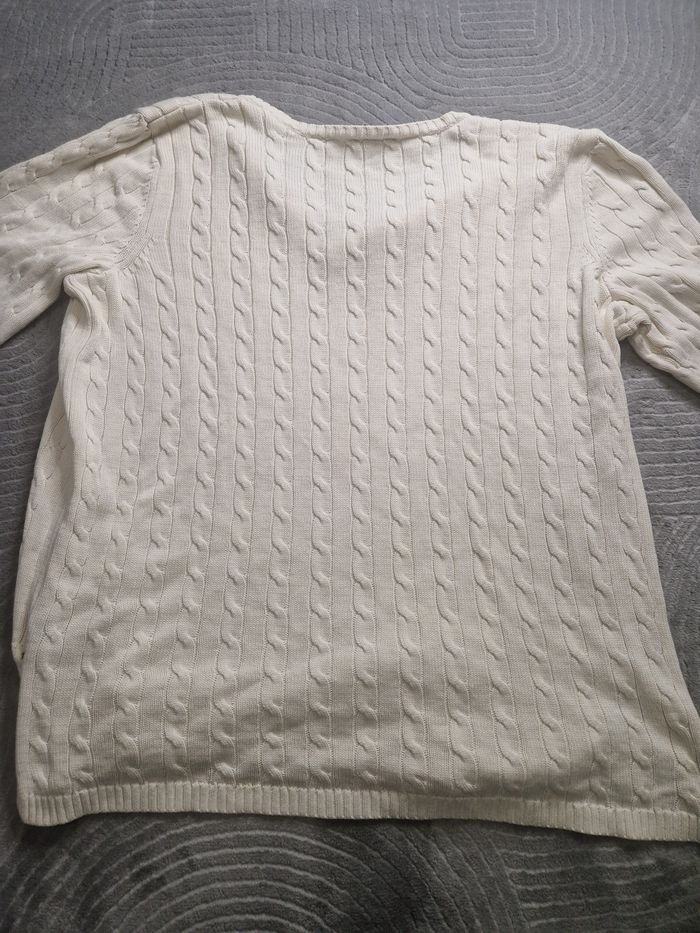 Torsadé Ralph Lauren blanc - photo numéro 4