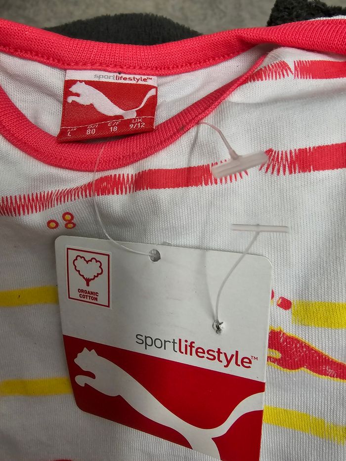 Bebe fille 18 mois  PUMA short et t-shirt  coffret neuf 25€ - photo numéro 4