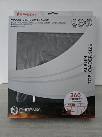 Portfolio Phoenix Shield 360 Toploaders Gris