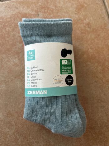 4 paires Chaussette Zemann neuve en 31/34